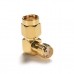 #3 - SMA Male Plug to SMA Female Jack 90 Degree Right Angle RF Adapter Connector